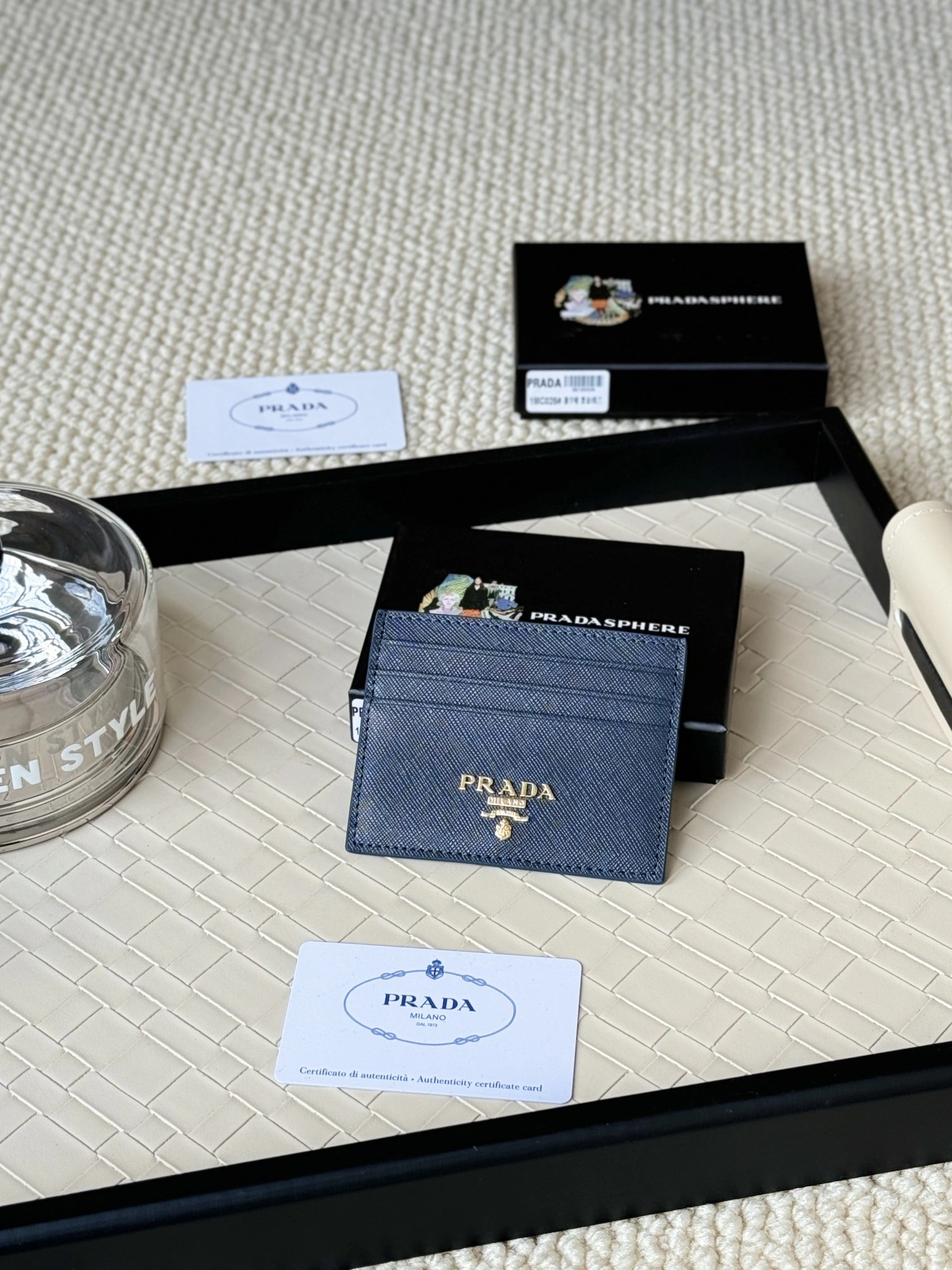 Sleek 2076 Prada Card Case