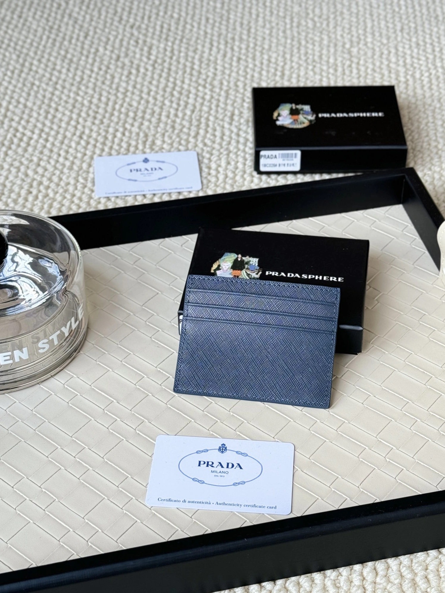 Sleek 2076 Prada Card Case
