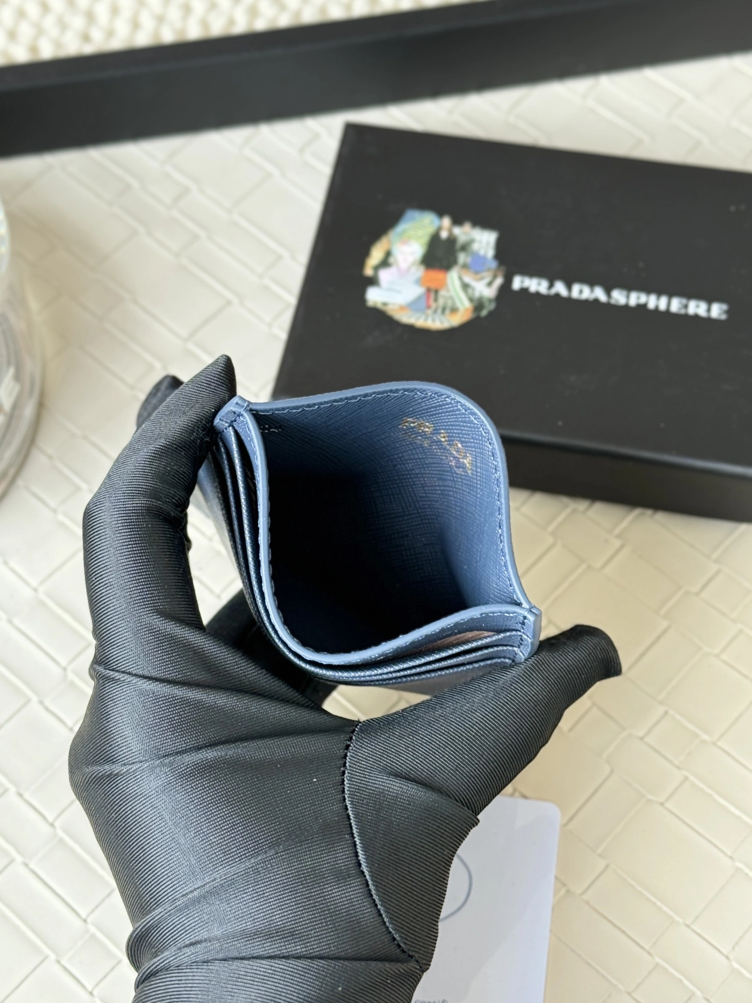 Sleek 2076 Prada Card Case