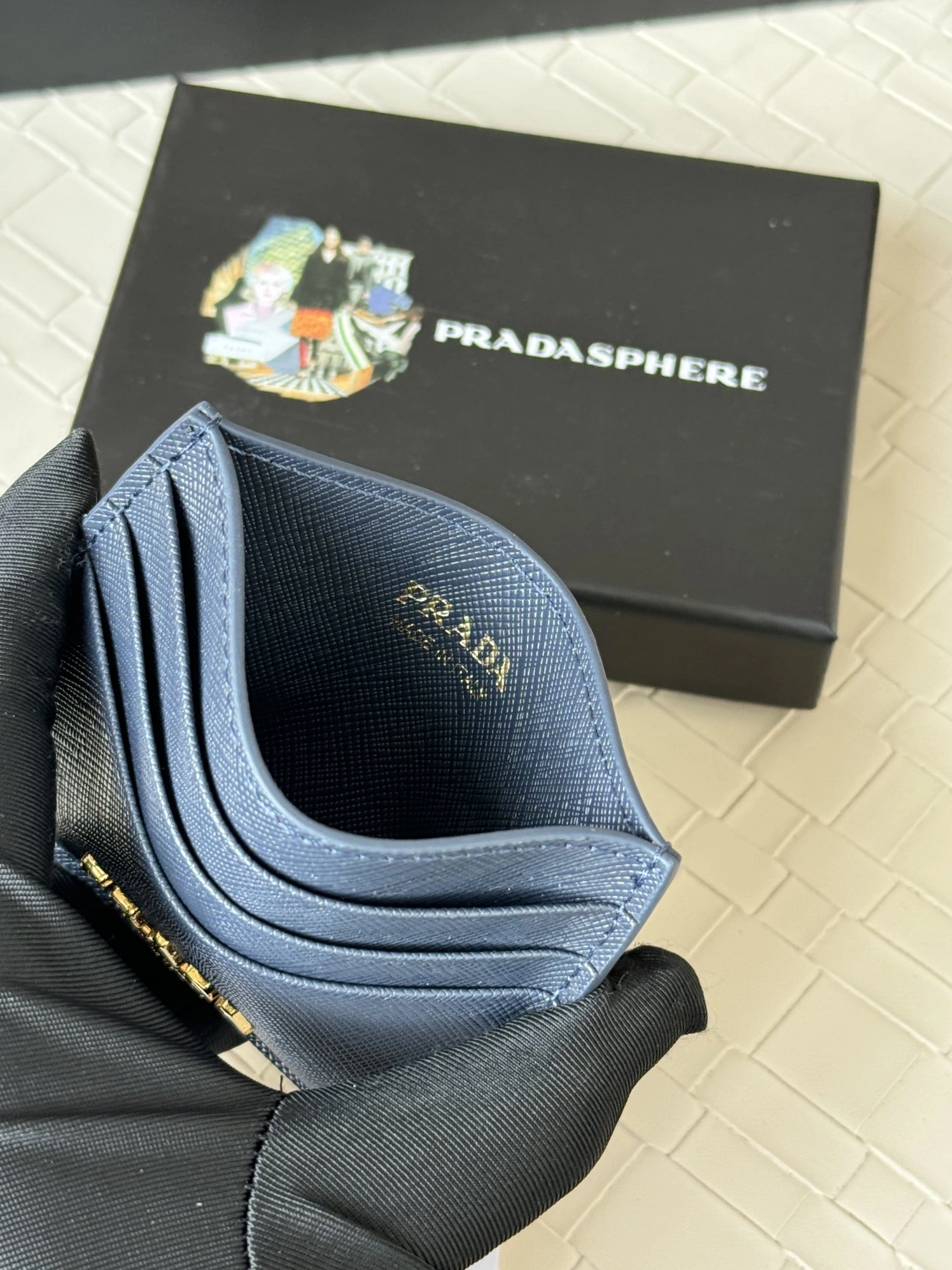 Sleek 2076 Prada Card Case