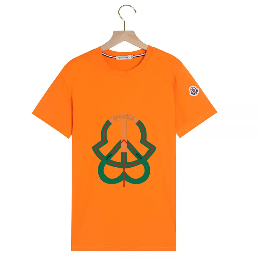 Sleek 2154 Moncler T-Shirts Short Sleeved For Men