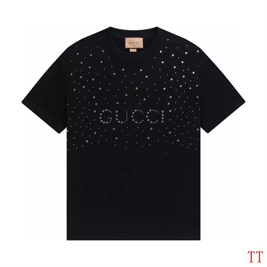 Sleek 2193 Gucci T-Shirts Short Sleeved For Unisex