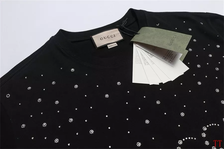 Sleek 2193 Gucci T-Shirts Short Sleeved For Unisex
