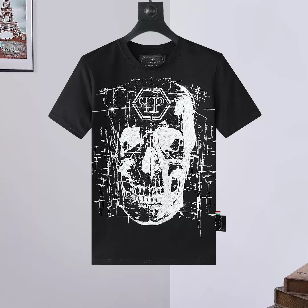 Sleek 2289 Philipp Plein PP T-Shirts Short Sleeved For Men