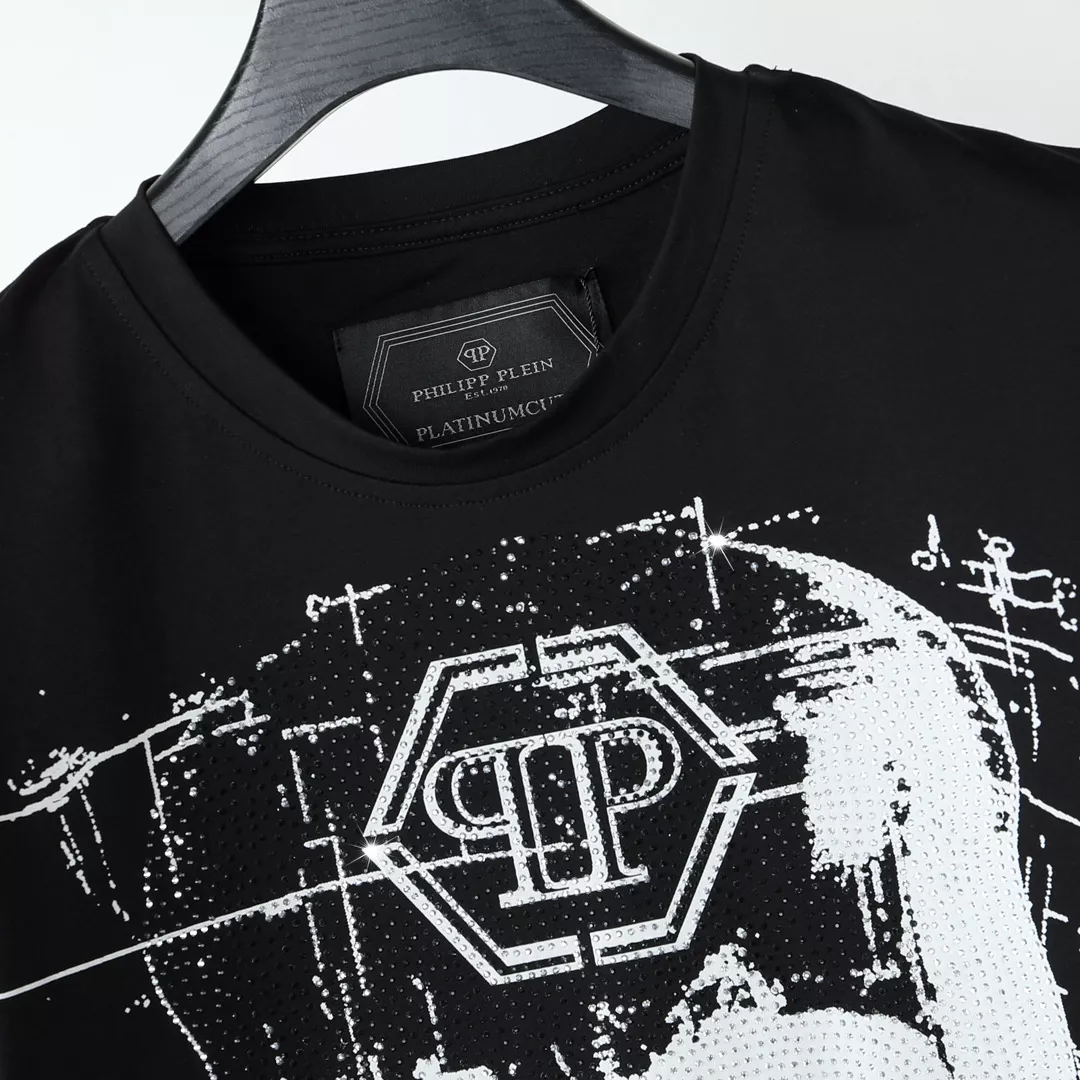 Sleek 2289 Philipp Plein PP T-Shirts Short Sleeved For Men