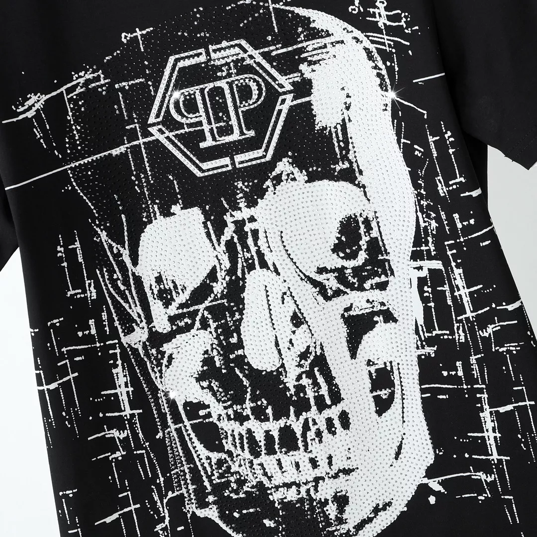 Sleek 2289 Philipp Plein PP T-Shirts Short Sleeved For Men