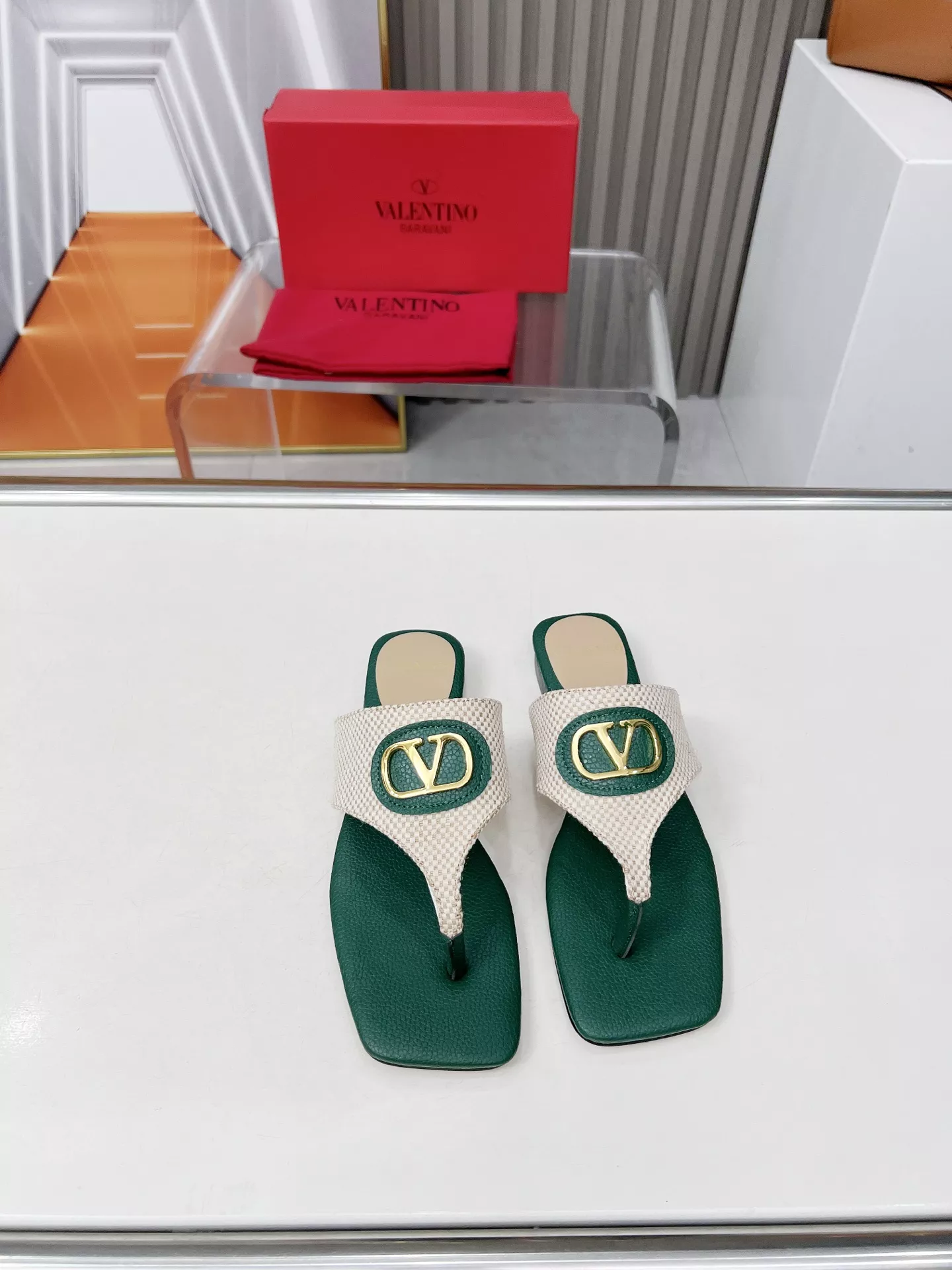 Sleek 2301 Valentino Slippers For Women