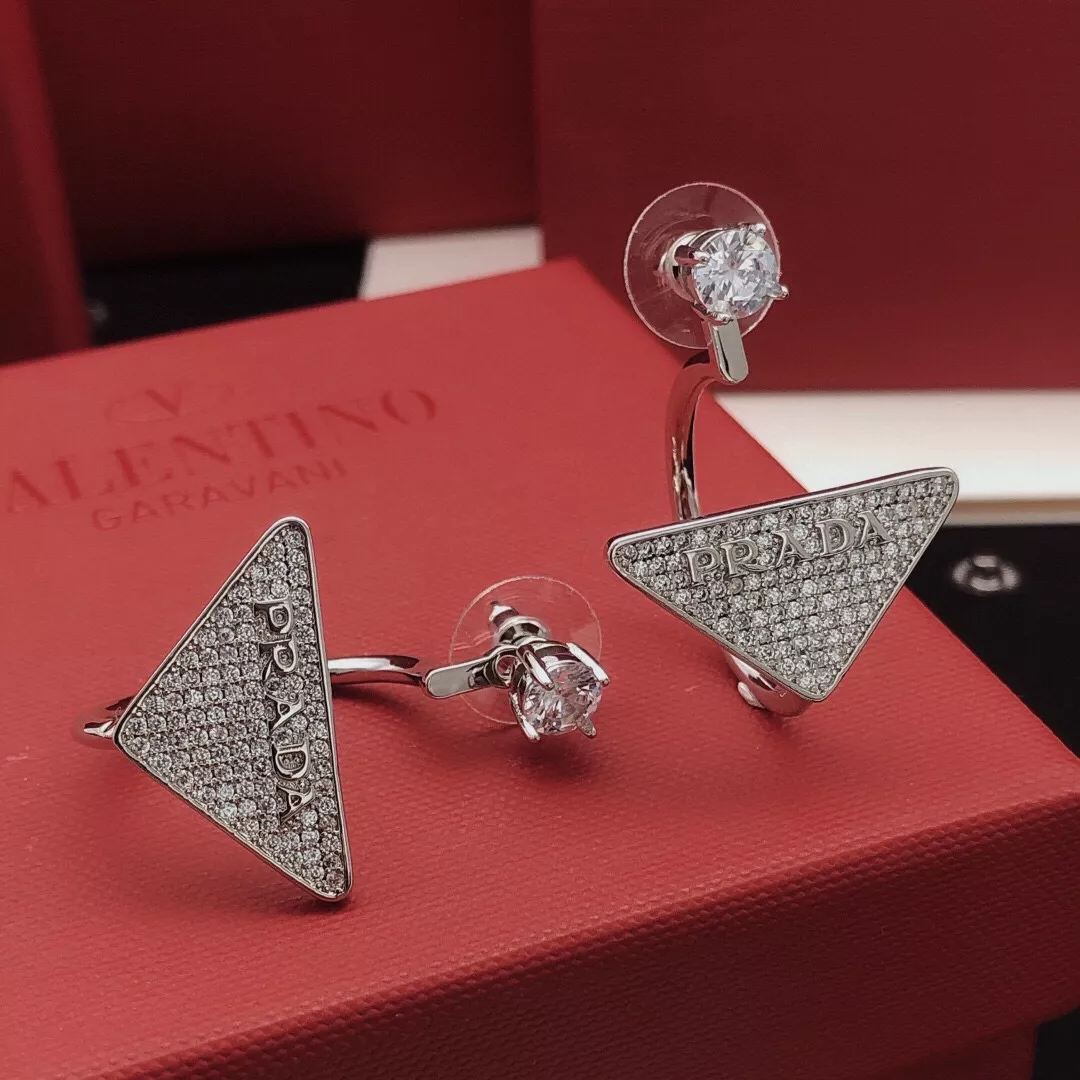 Sleek 2409 Prada Earrings For Women