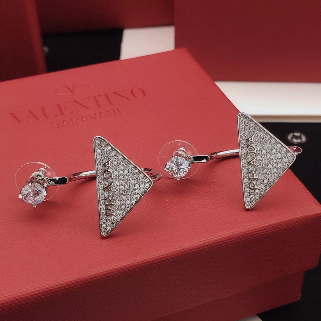 Sleek 2409 Prada Earrings For Women