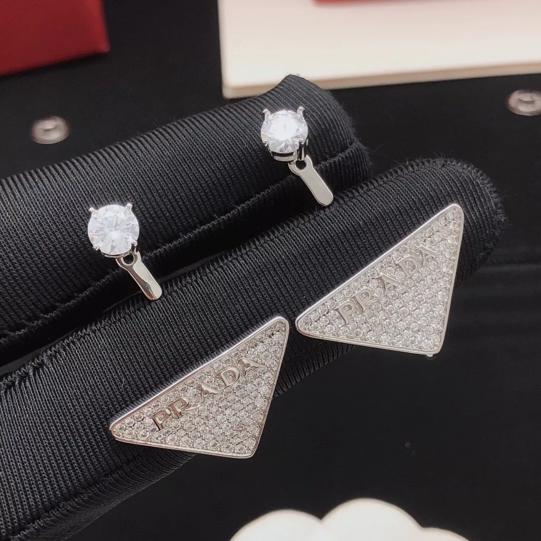 Sleek 2409 Prada Earrings For Women