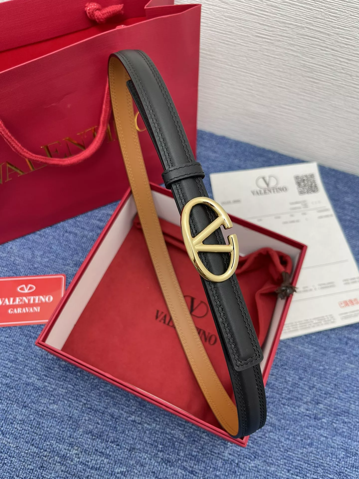 Sleek 2481 Valentino AAA Quality Belts In 2.0cm For Women