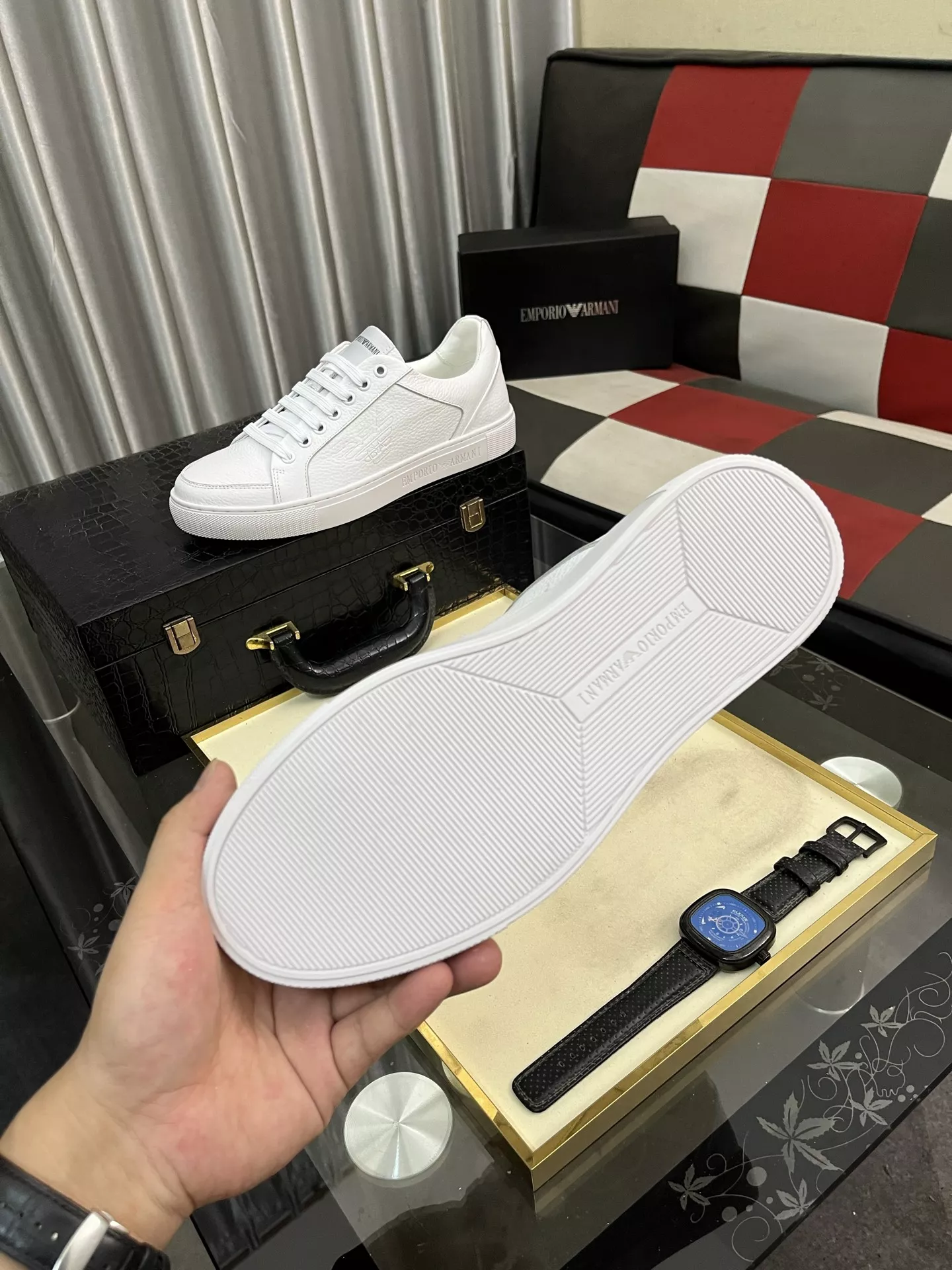 Sleek 2967 Armani Casual Shoes For Men