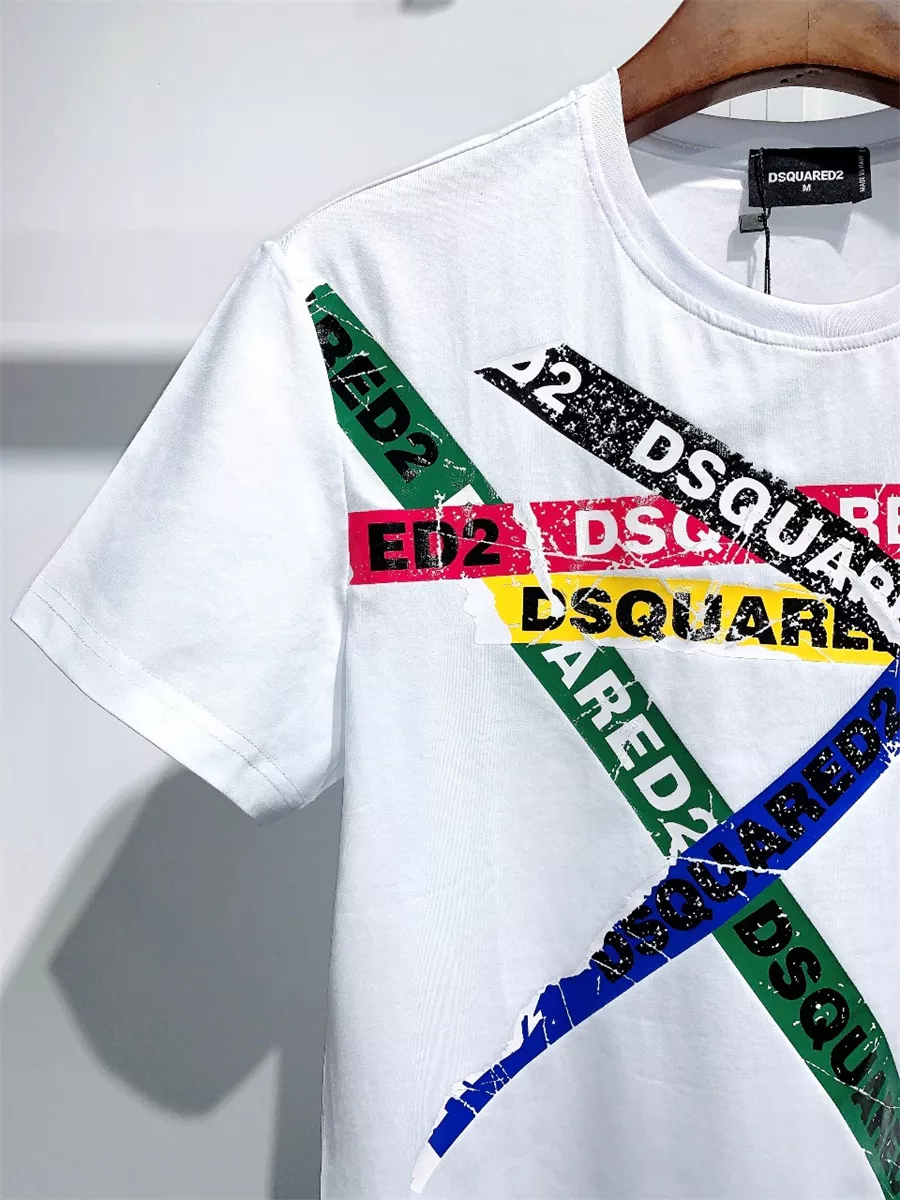 Sleek 3001 Dsquared T-Shirts Short Sleeved For Men