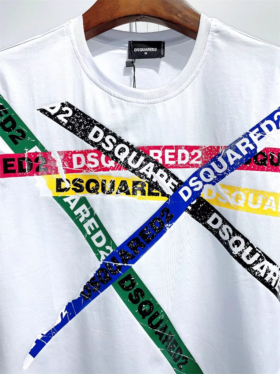 Sleek 3001 Dsquared T-Shirts Short Sleeved For Men