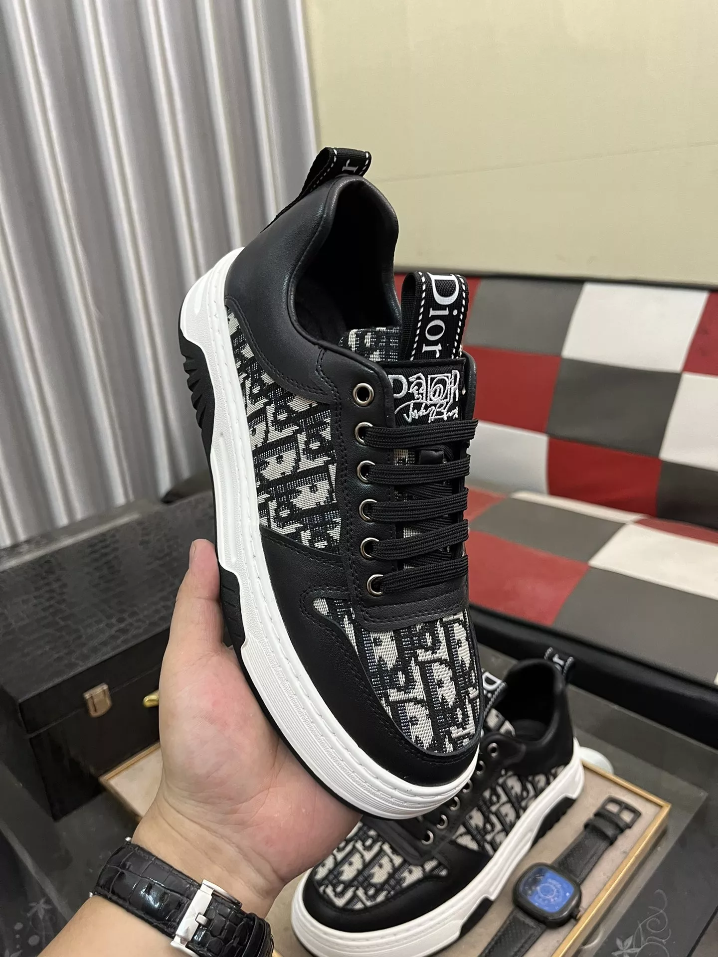 Sleek 3196 Christian Dior Casual Shoes For Men