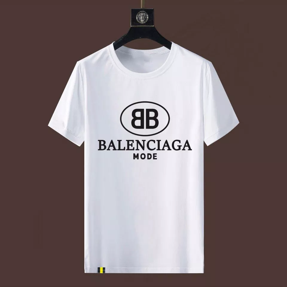 Sleek 3267 Balenciaga T-Shirts Short Sleeved For Men