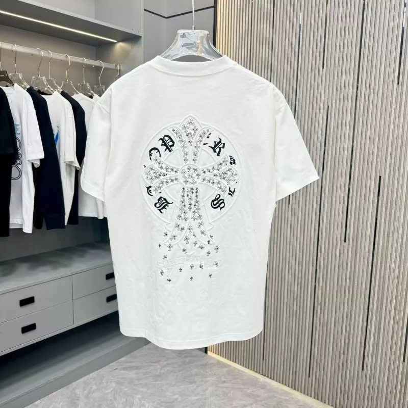 Sleek 3269 Chrome Hearts T-Shirts Short Sleeved For Unisex