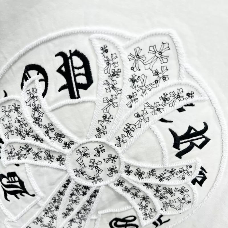 Sleek 3269 Chrome Hearts T-Shirts Short Sleeved For Unisex