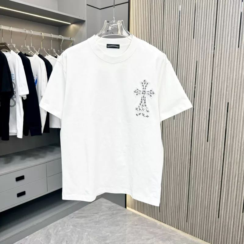 Sleek 3269 Chrome Hearts T-Shirts Short Sleeved For Unisex