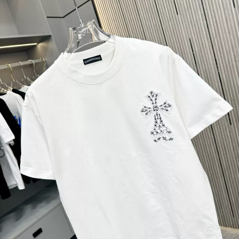 Sleek 3269 Chrome Hearts T-Shirts Short Sleeved For Unisex