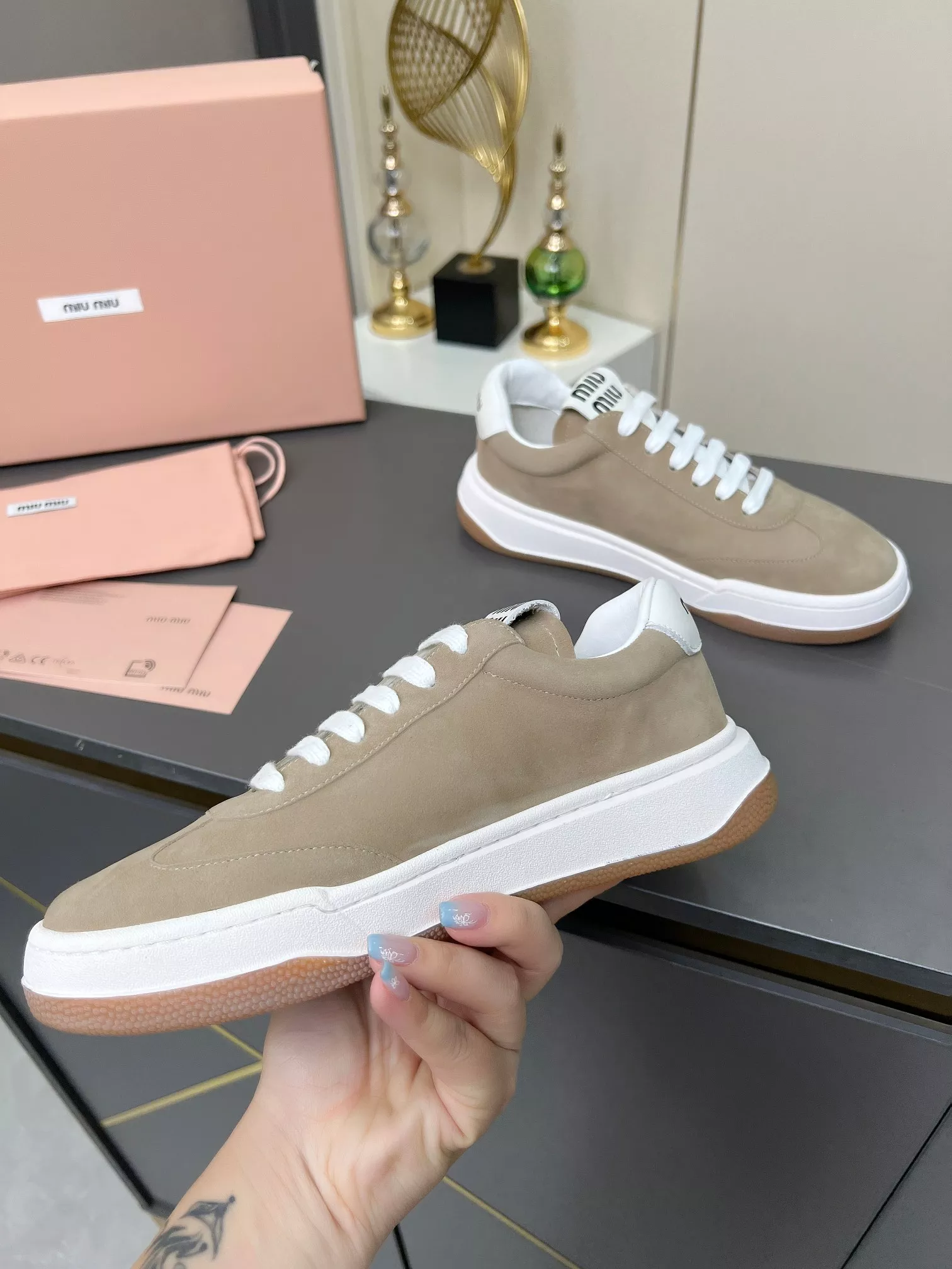 Sleek 3294 MIU MIU Casual Shoes For Women