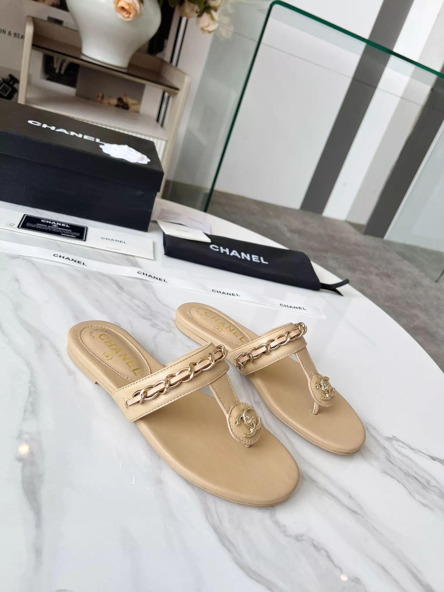 Sleek 3426 Chanel Slippers For Women