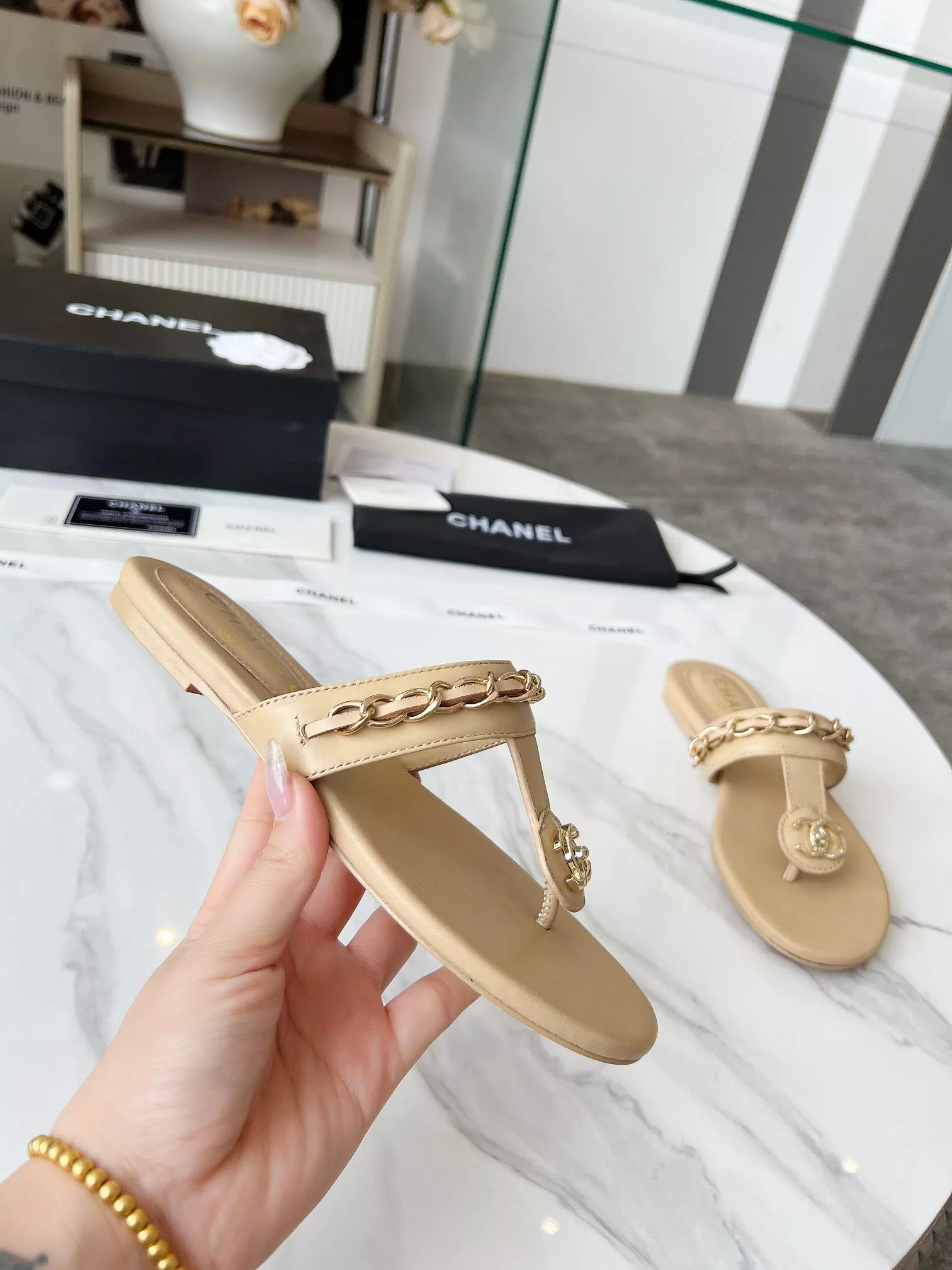 Sleek 3426 Chanel Slippers For Women