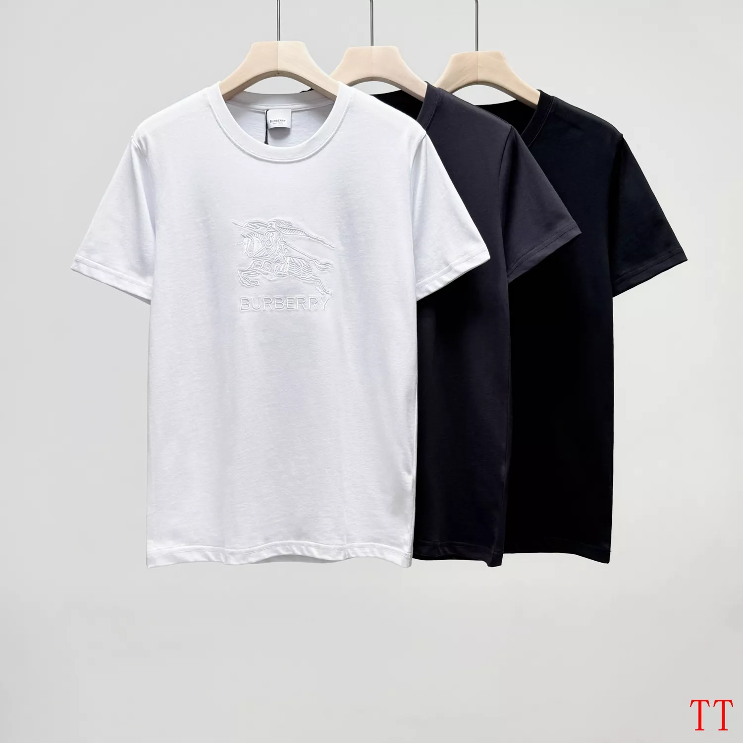 Sleek 3464 Burberry T-Shirts Short Sleeved For Men