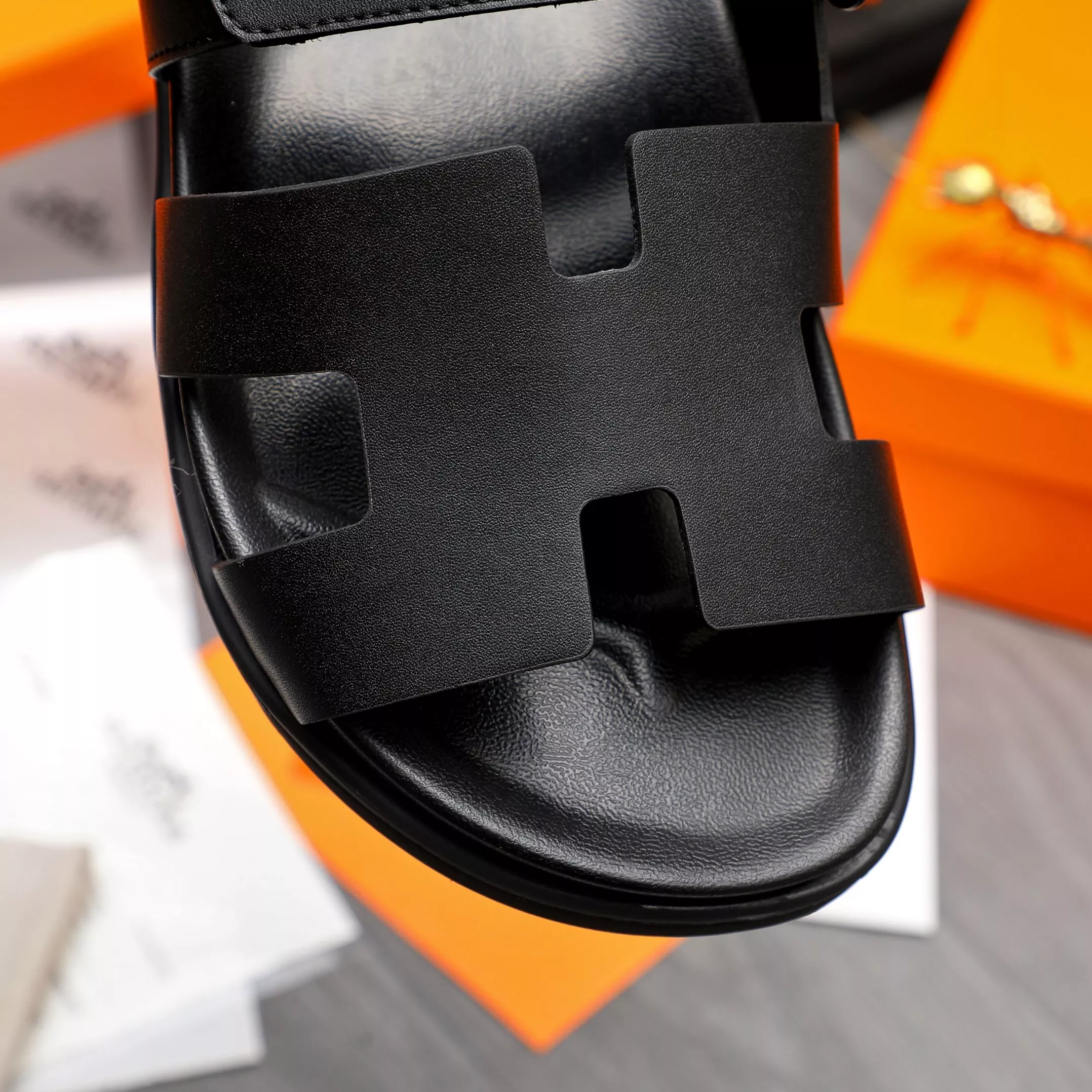 Sleek 3518 Hermes Slippers For Men