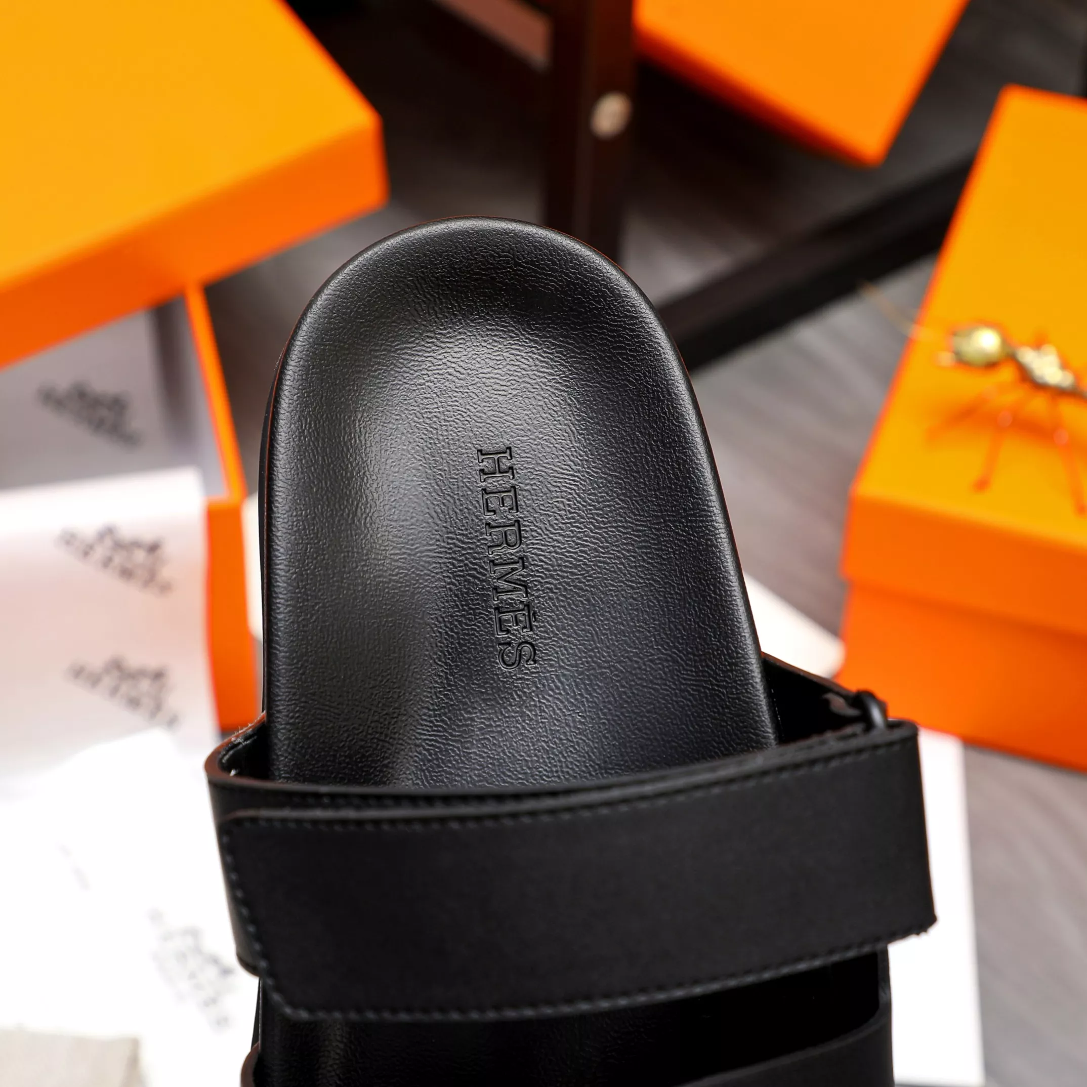 Sleek 3518 Hermes Slippers For Men