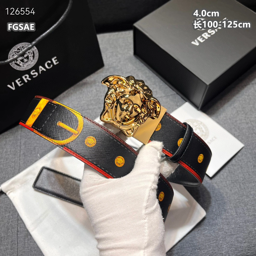 Sleek 3639 Versace AAA Quality Belts For Men