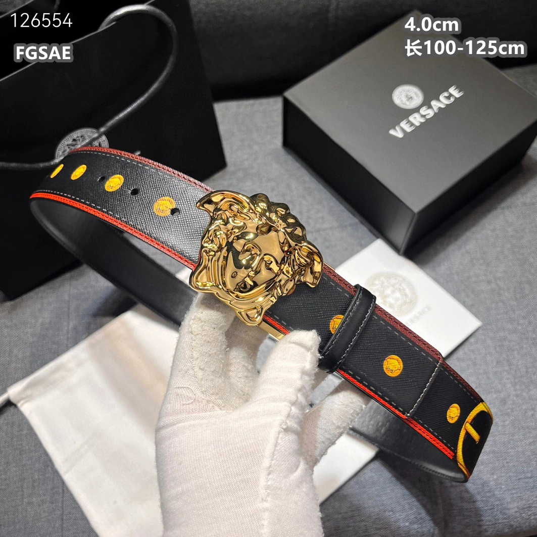 Sleek 3639 Versace AAA Quality Belts For Men