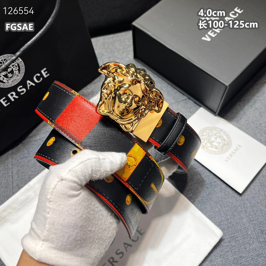 Sleek 3639 Versace AAA Quality Belts For Men