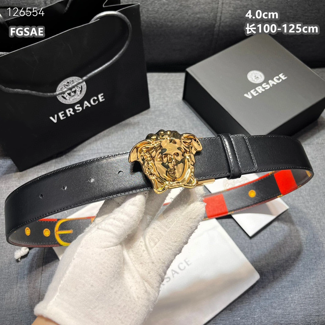 Sleek 3639 Versace AAA Quality Belts For Men