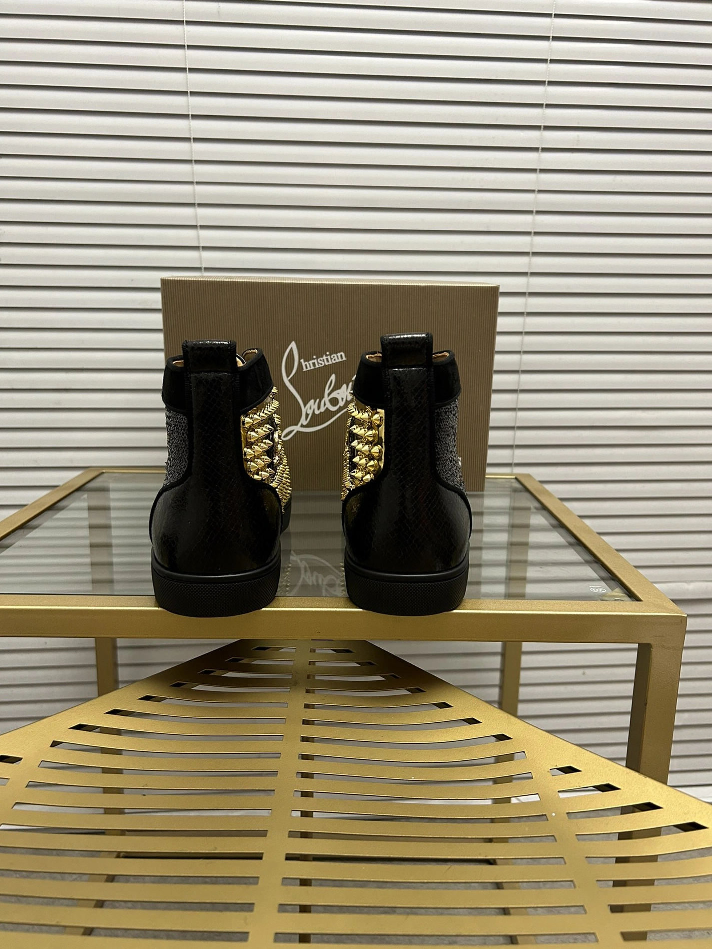 Sleek 3826 Christian Louboutin High Top Shoes For Women