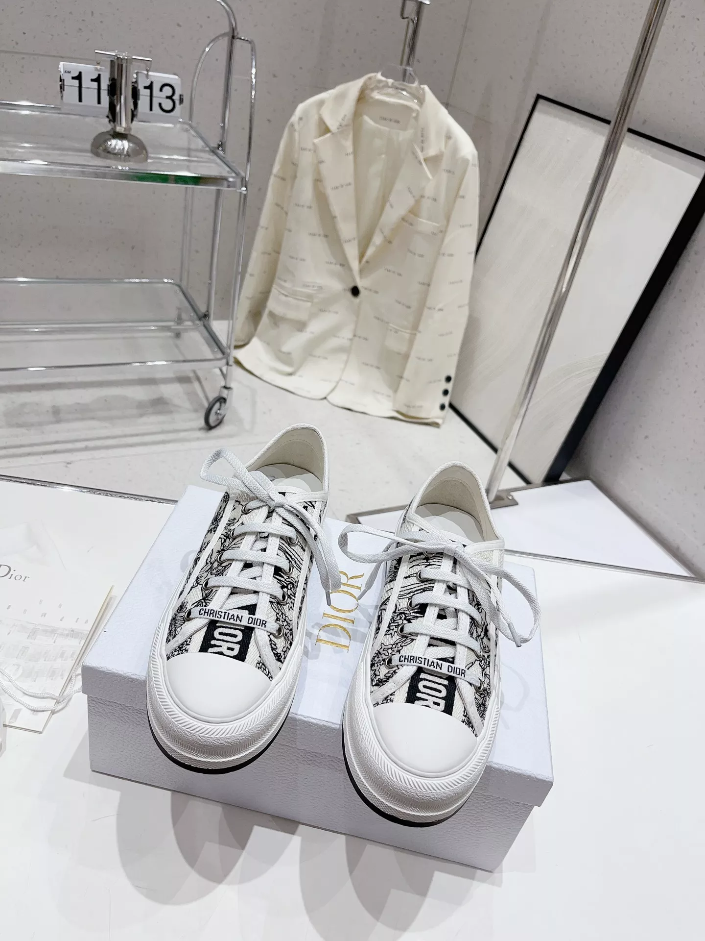 Sleek 3869 Christian Dior Casual Shoes For Women
