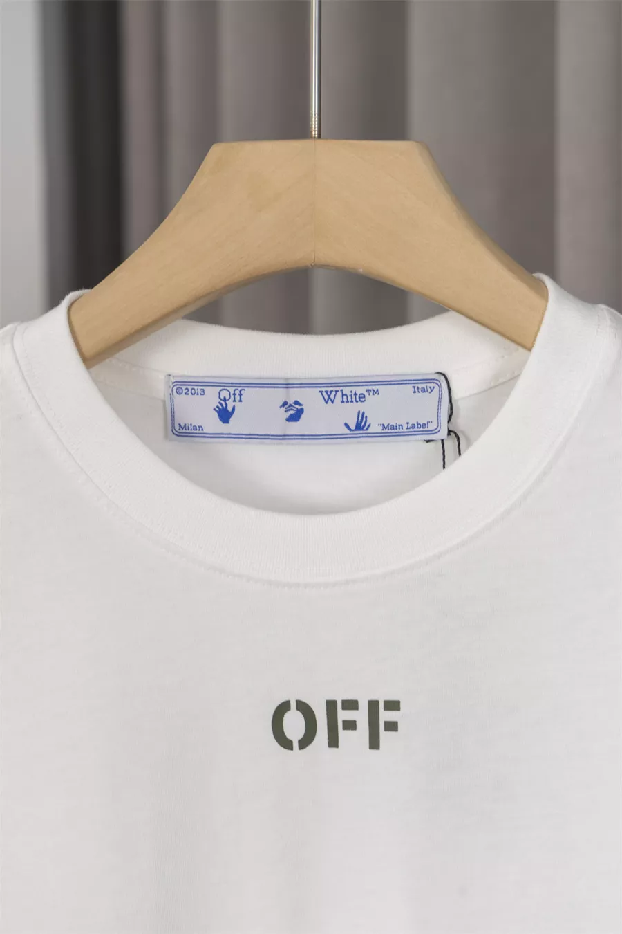 Sleek 3897 Off-White T-Shirts Short Sleeved For Men