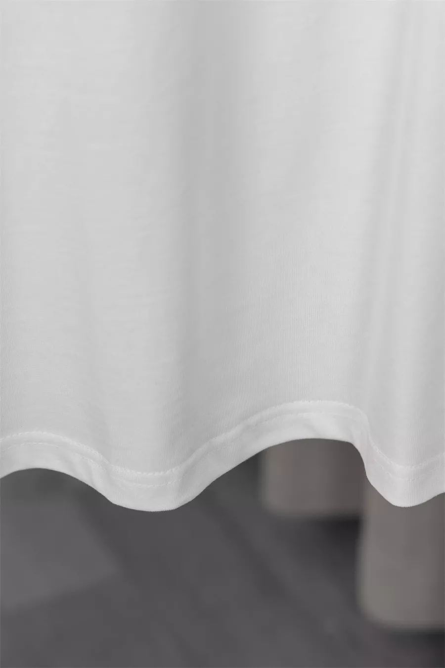 Sleek 3897 Off-White T-Shirts Short Sleeved For Men