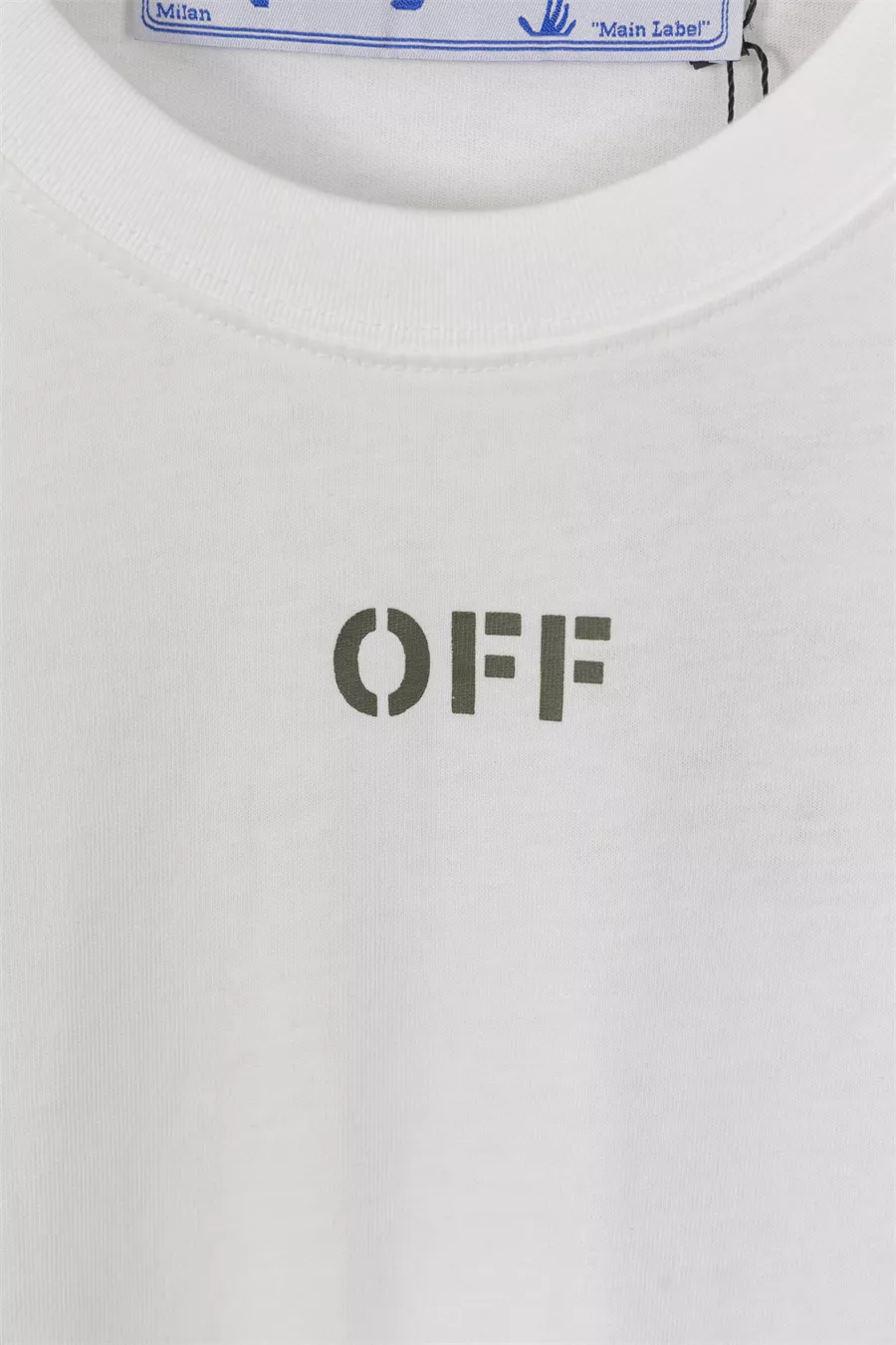 Sleek 3897 Off-White T-Shirts Short Sleeved For Men
