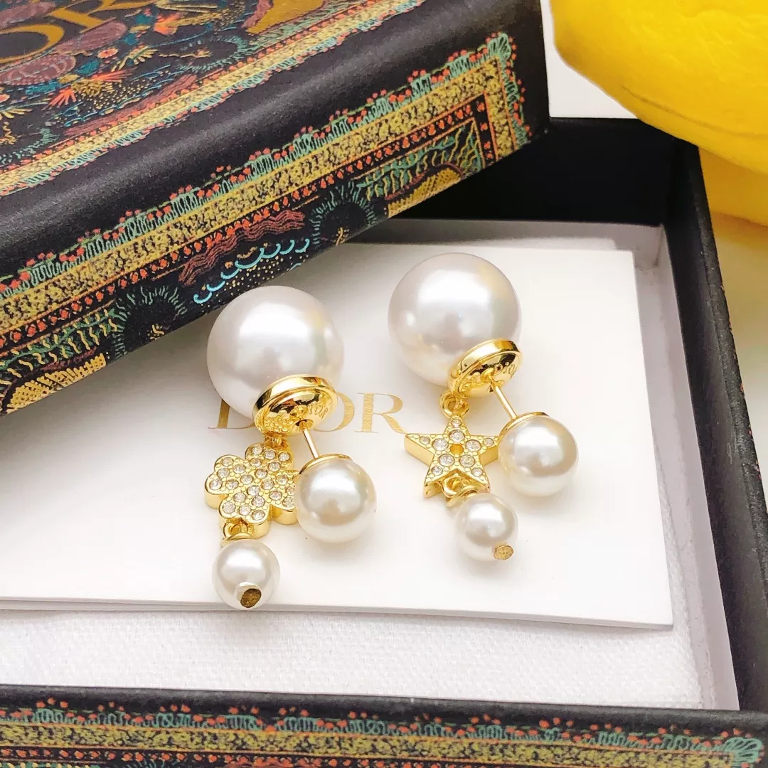 Sleek 3946 Christian Dior Earrings For Women