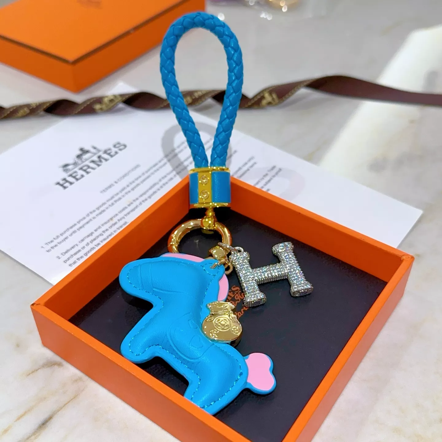 Sleek 3988 Hermes Key Holder And Bag Buckle