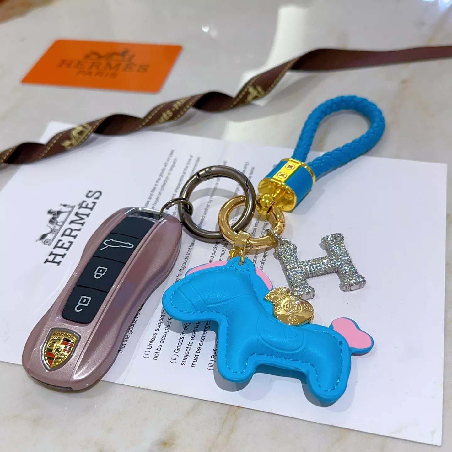 Sleek 3988 Hermes Key Holder And Bag Buckle