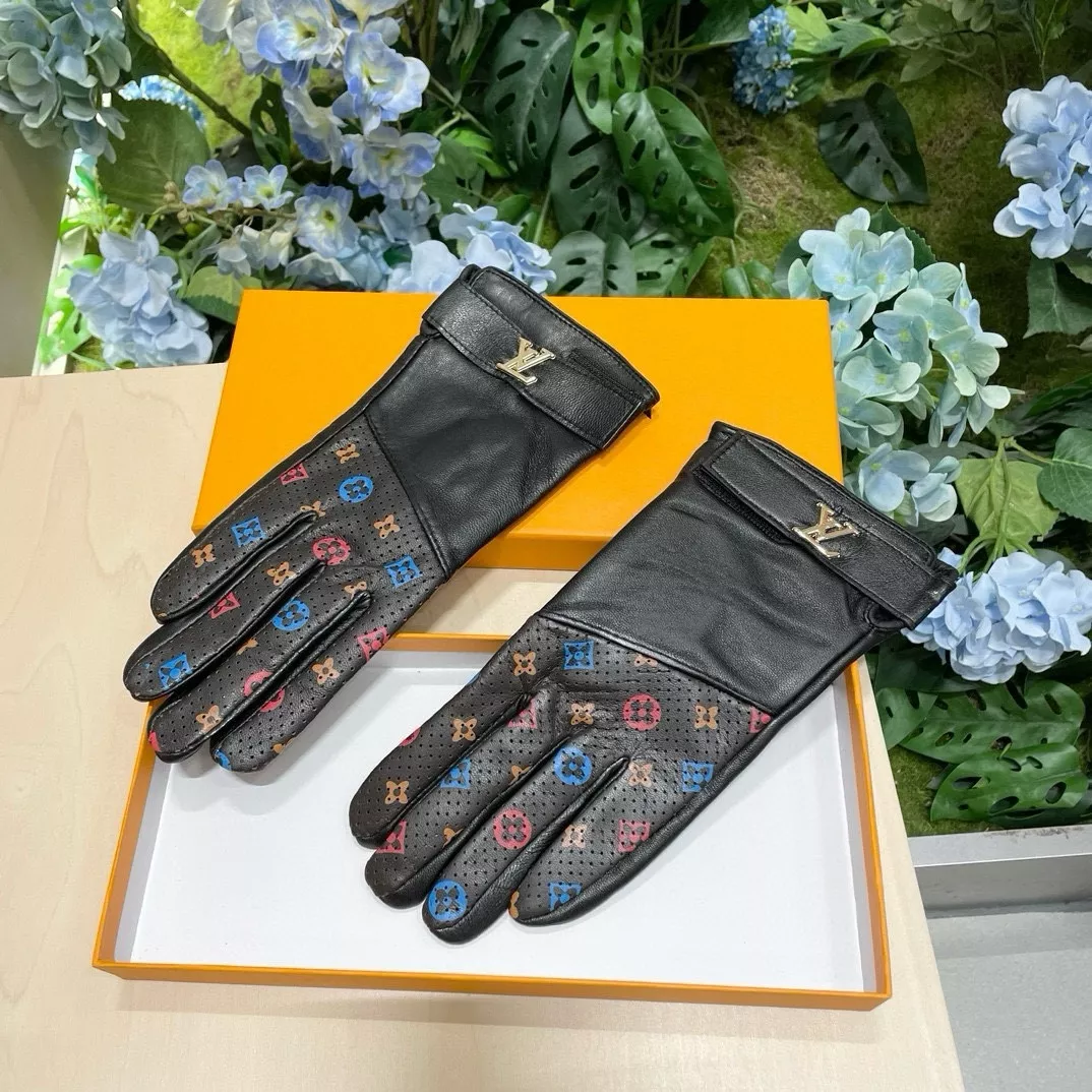 Sleek 4148 Louis Vuitton LV Gloves For Women