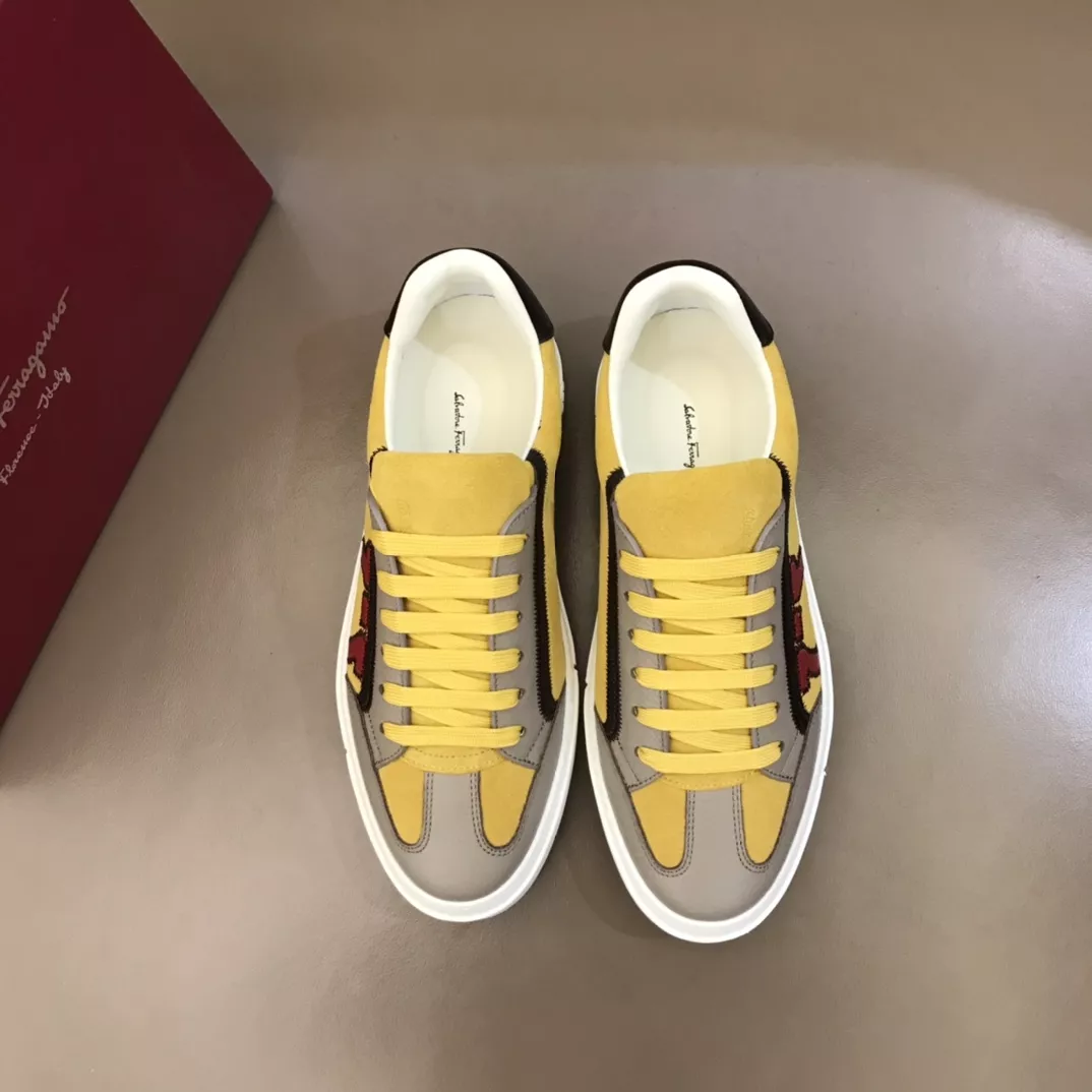 Sleek 4456 Salvatore Ferragamo Casual Shoes For Men