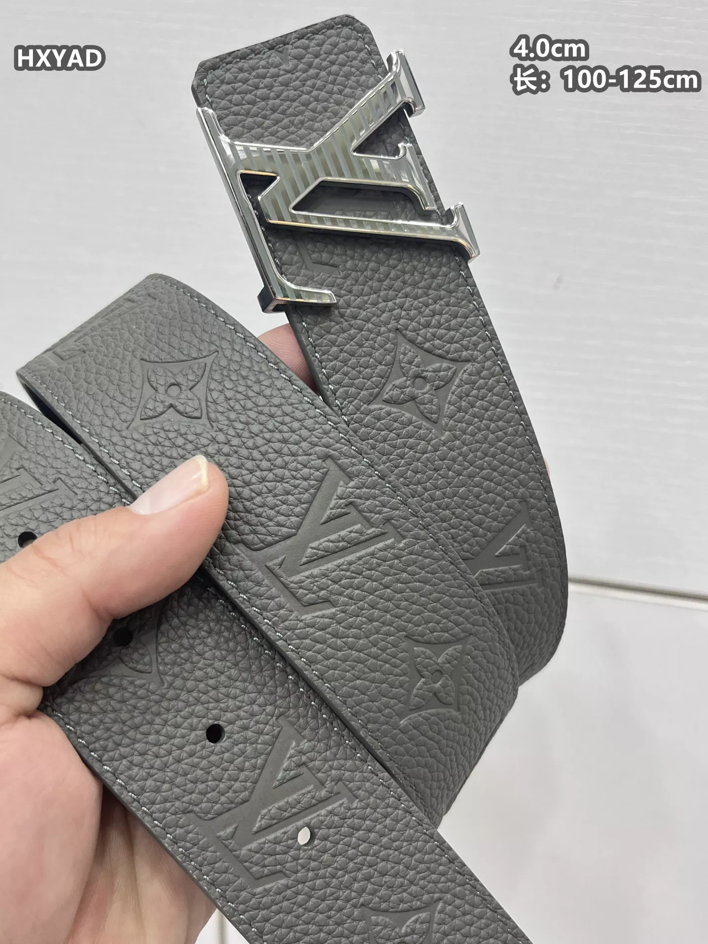 Sleek 4496 Louis Vuitton AAA Quality Belts For Men