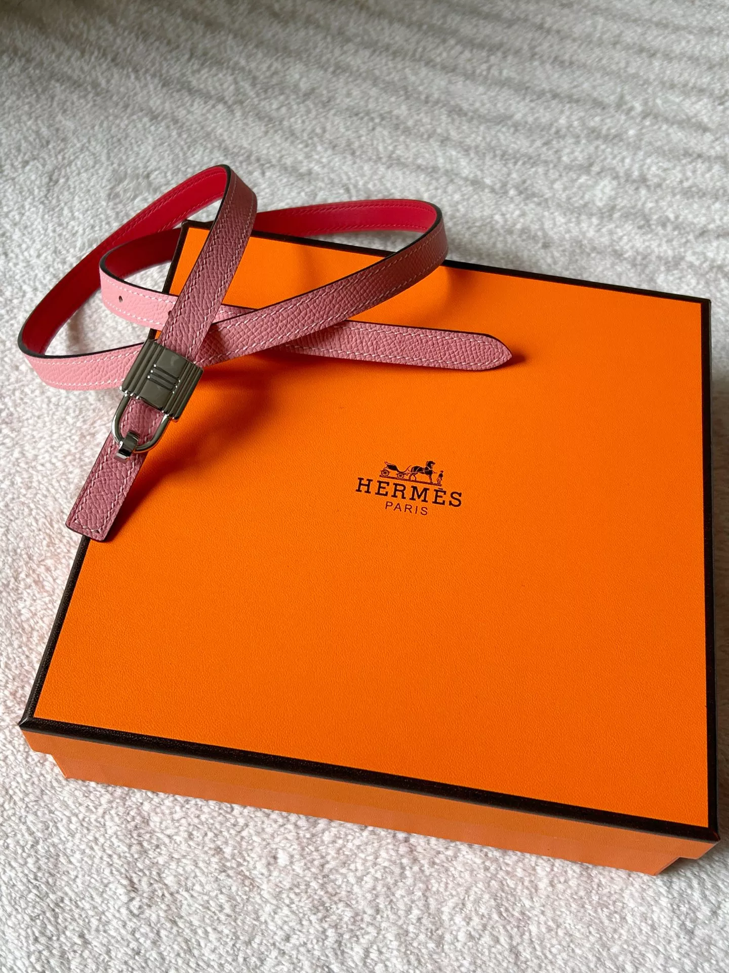 Sleek 4505 Hermes AAA Quality Belts In 1.3cm For Women