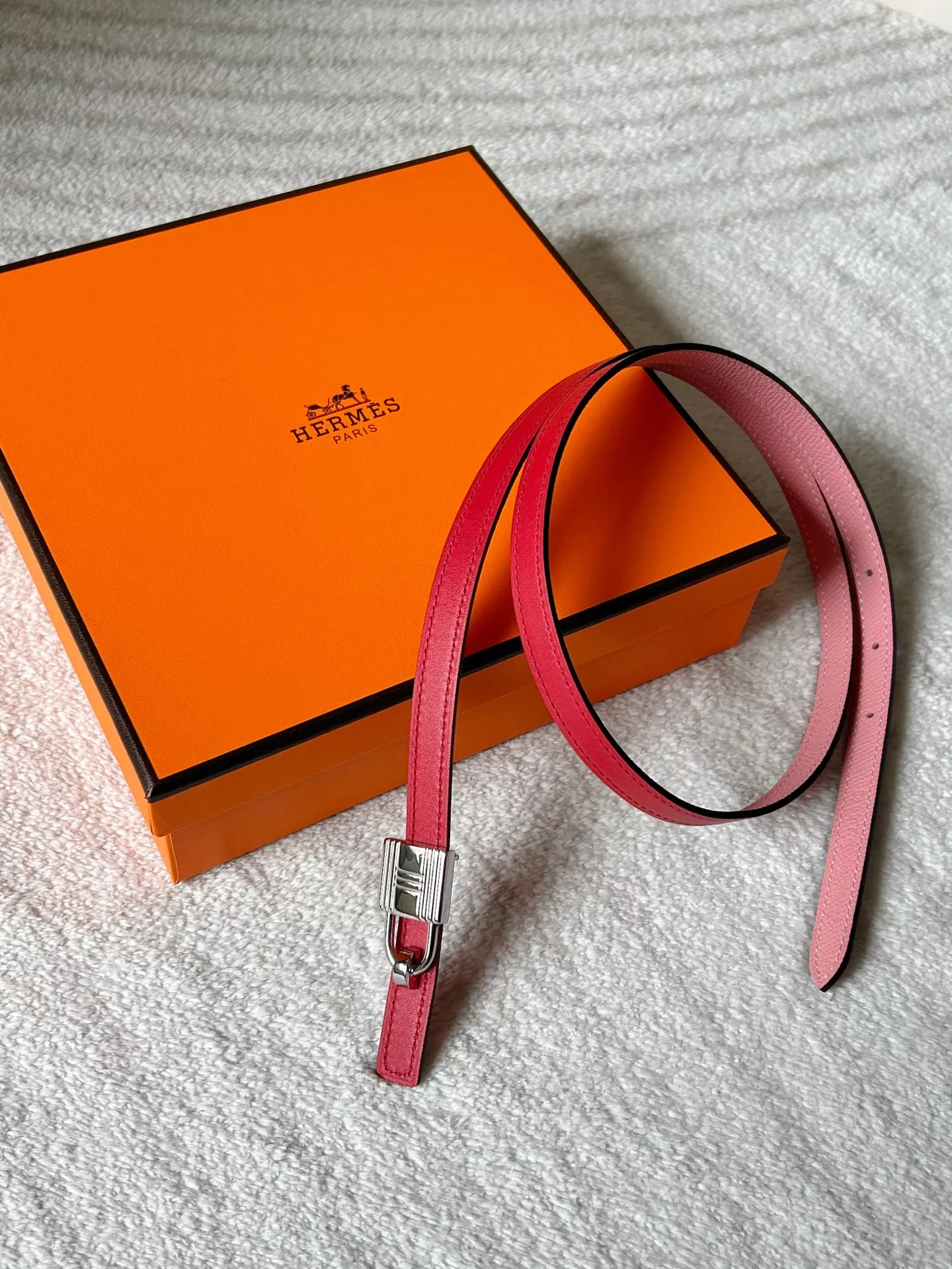 Sleek 4505 Hermes AAA Quality Belts In 1.3cm For Women