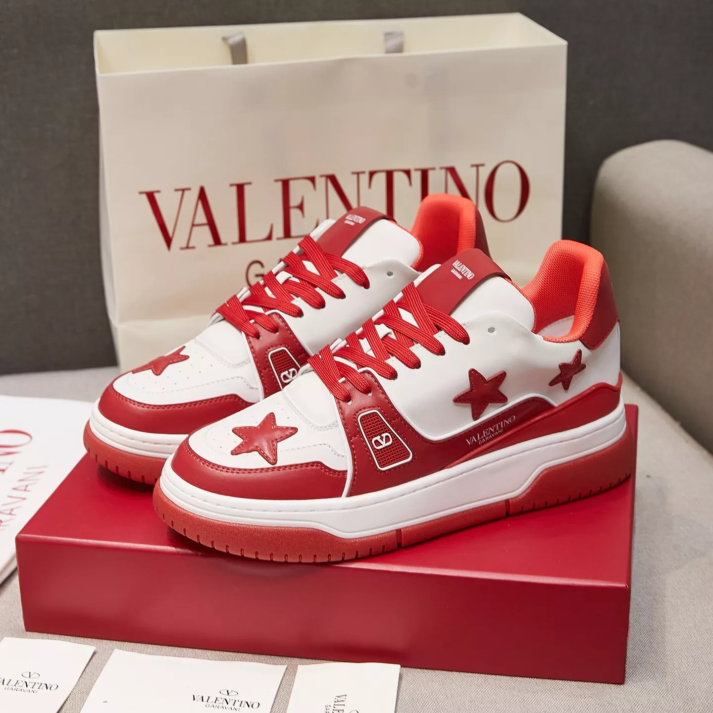 Sleek 4510 Valentino Casual Shoes For Men