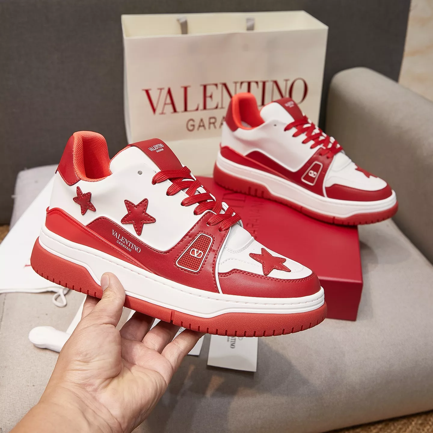 Sleek 4510 Valentino Casual Shoes For Men