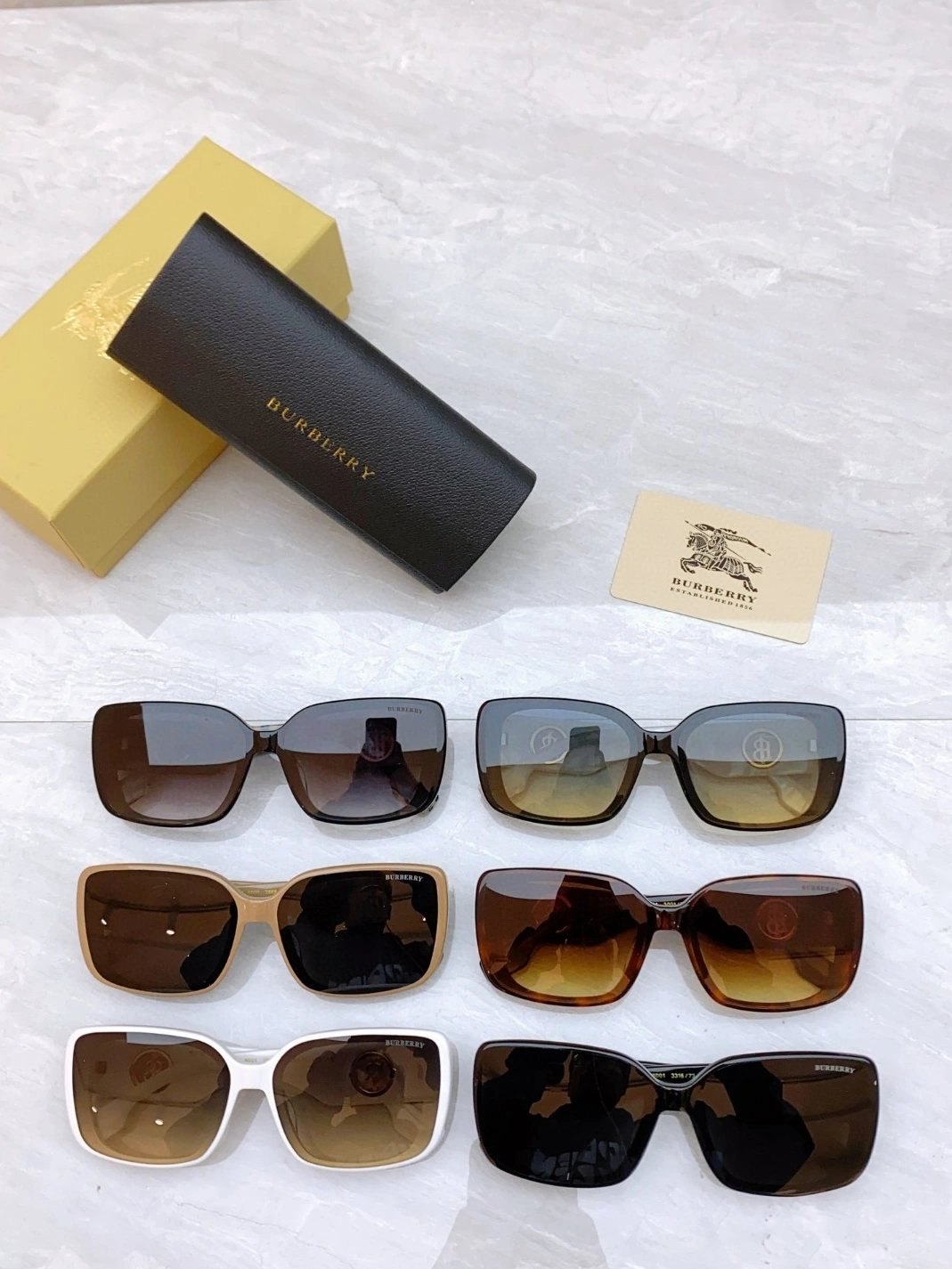Sleek 4585 Burberry AAA Quality Sunglasses